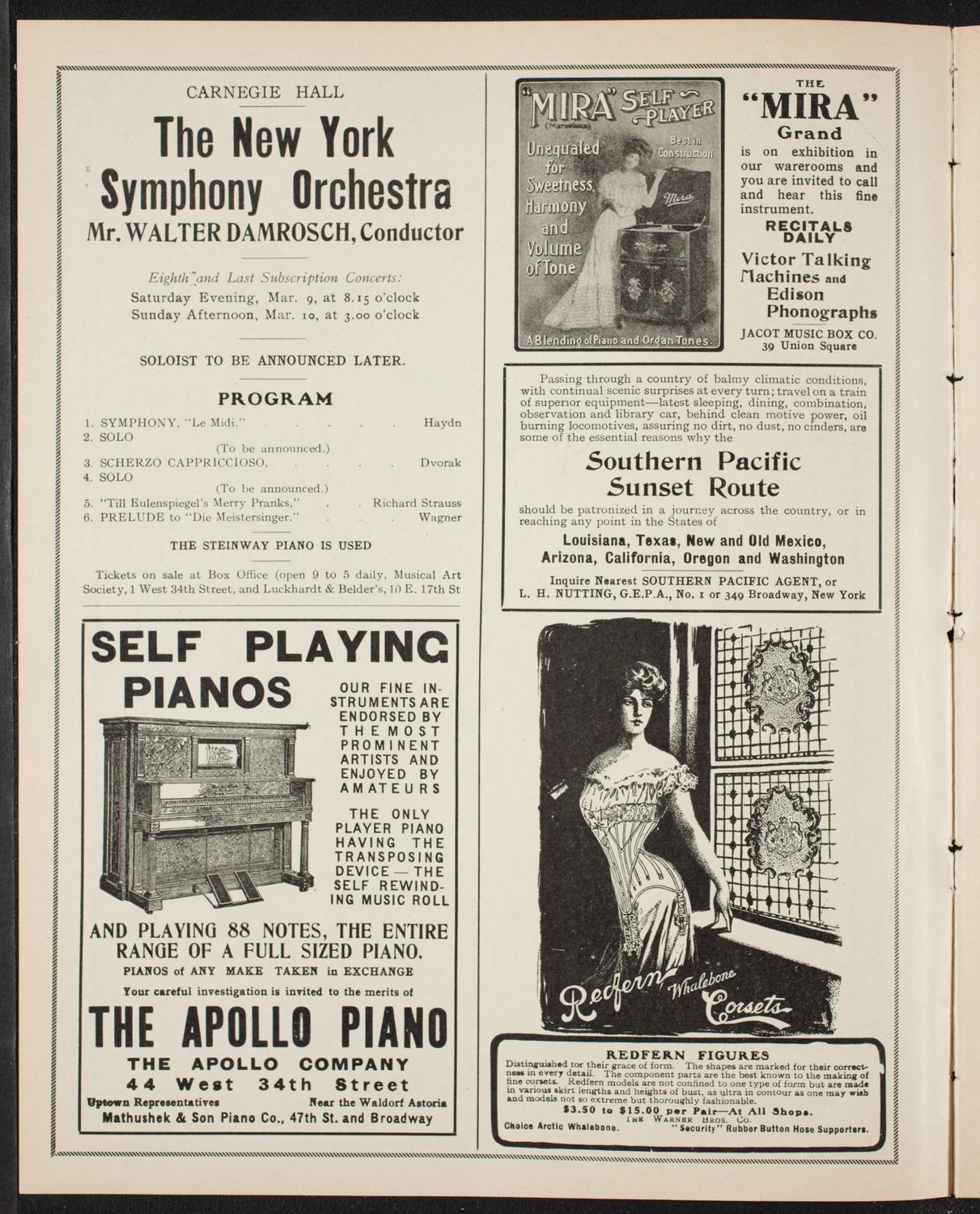 Elmendorf Lecture: England, February 17, 1907, program page 2