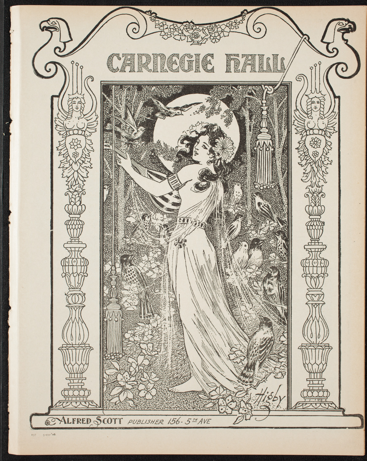 Lecture by Burr McIntosh, May 13, 1906, program page 1