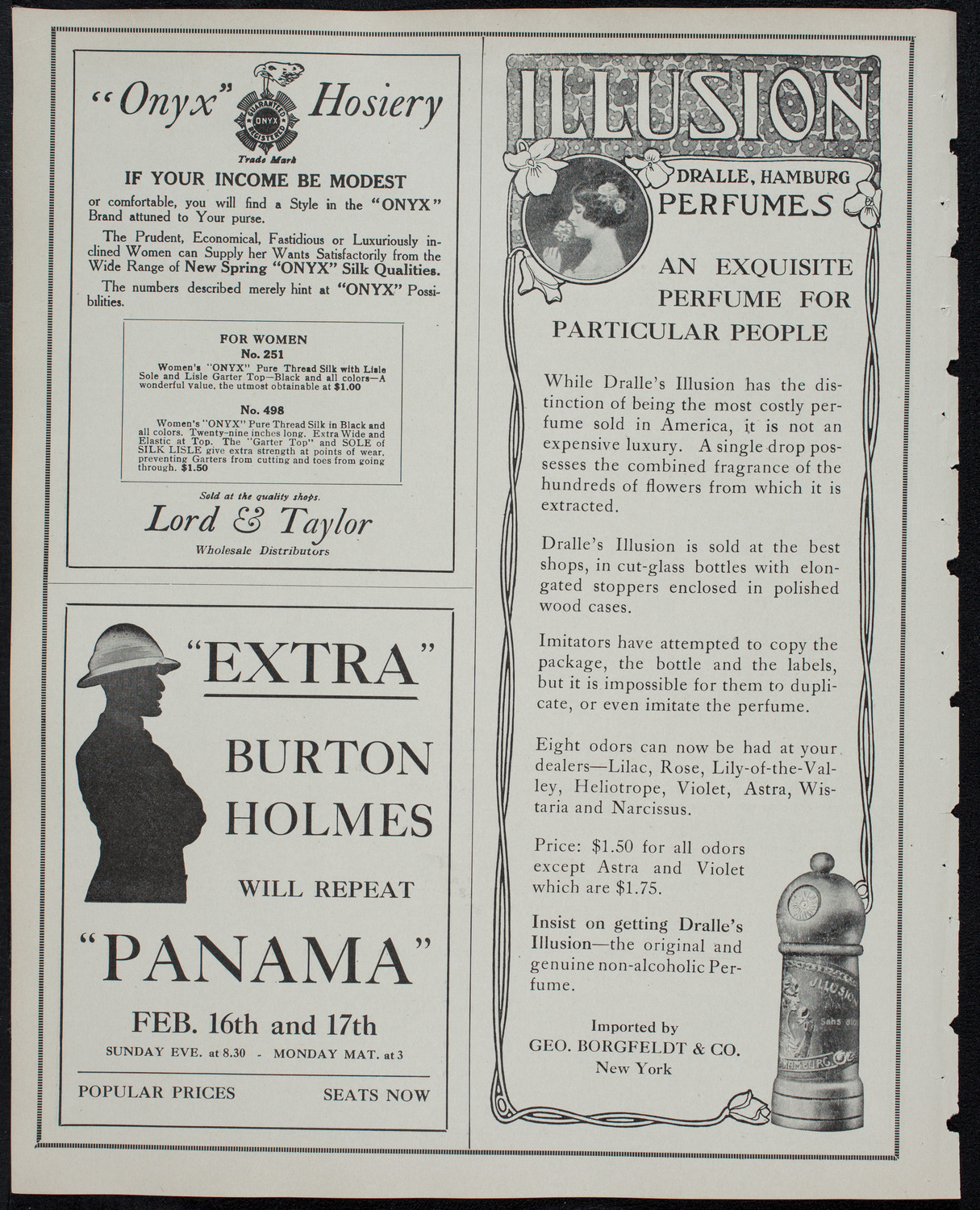 New York Philharmonic, February 2, 1913, program page 8