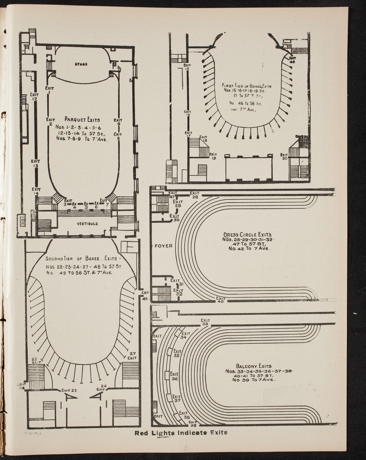 Royal Vendes Artillery Regiment Band, May 16, 1909, program page 11