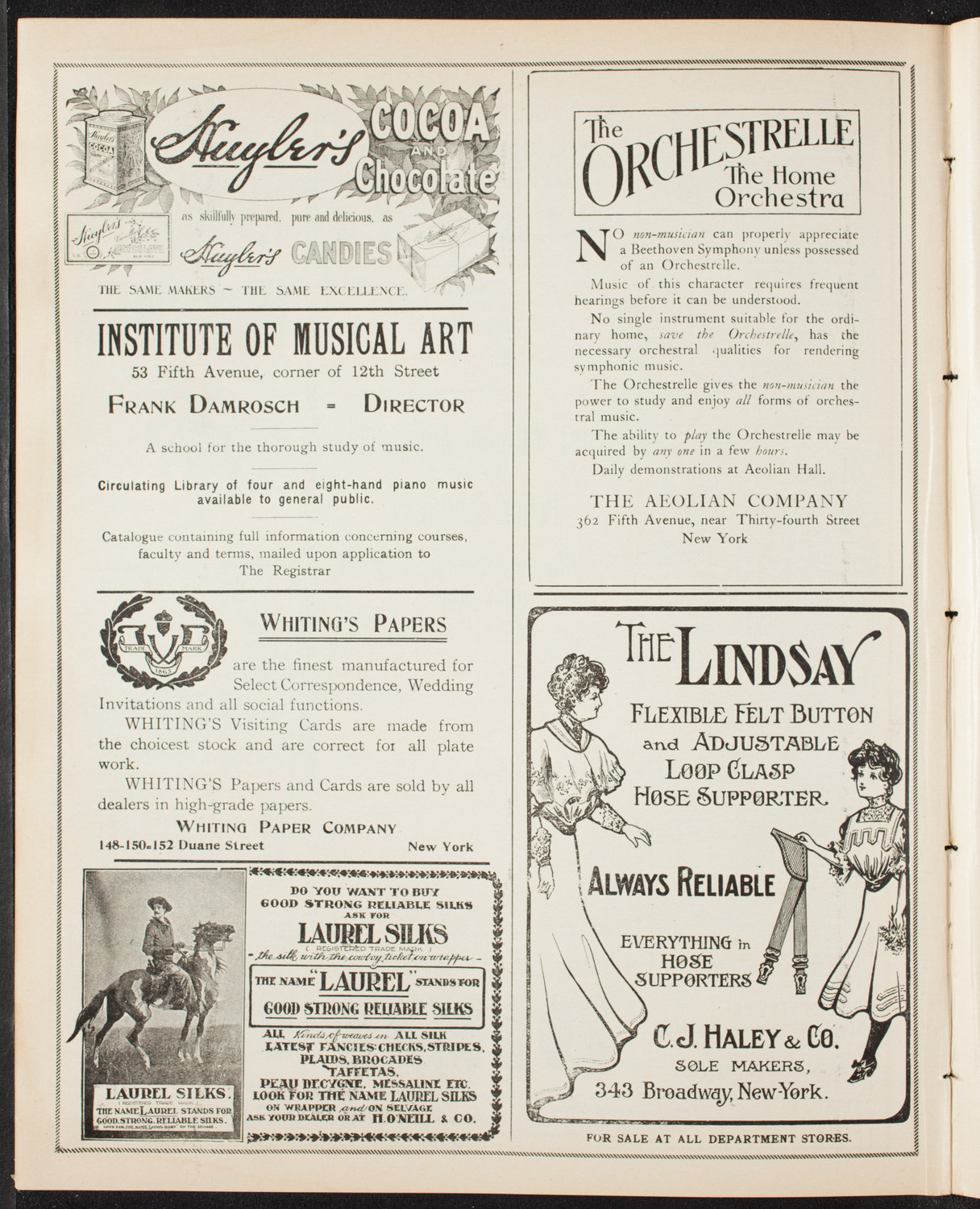 National Arbitration and Peace Congress, April 15, 1907, program page 6