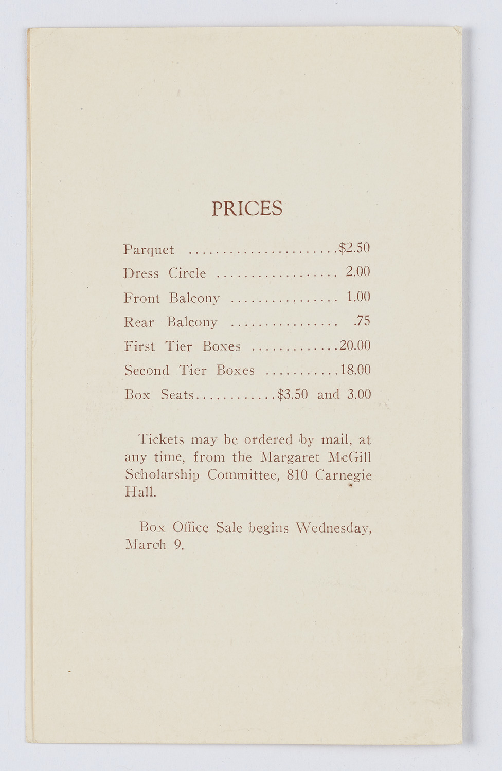 Hulda Lashanska, March 15, 1921