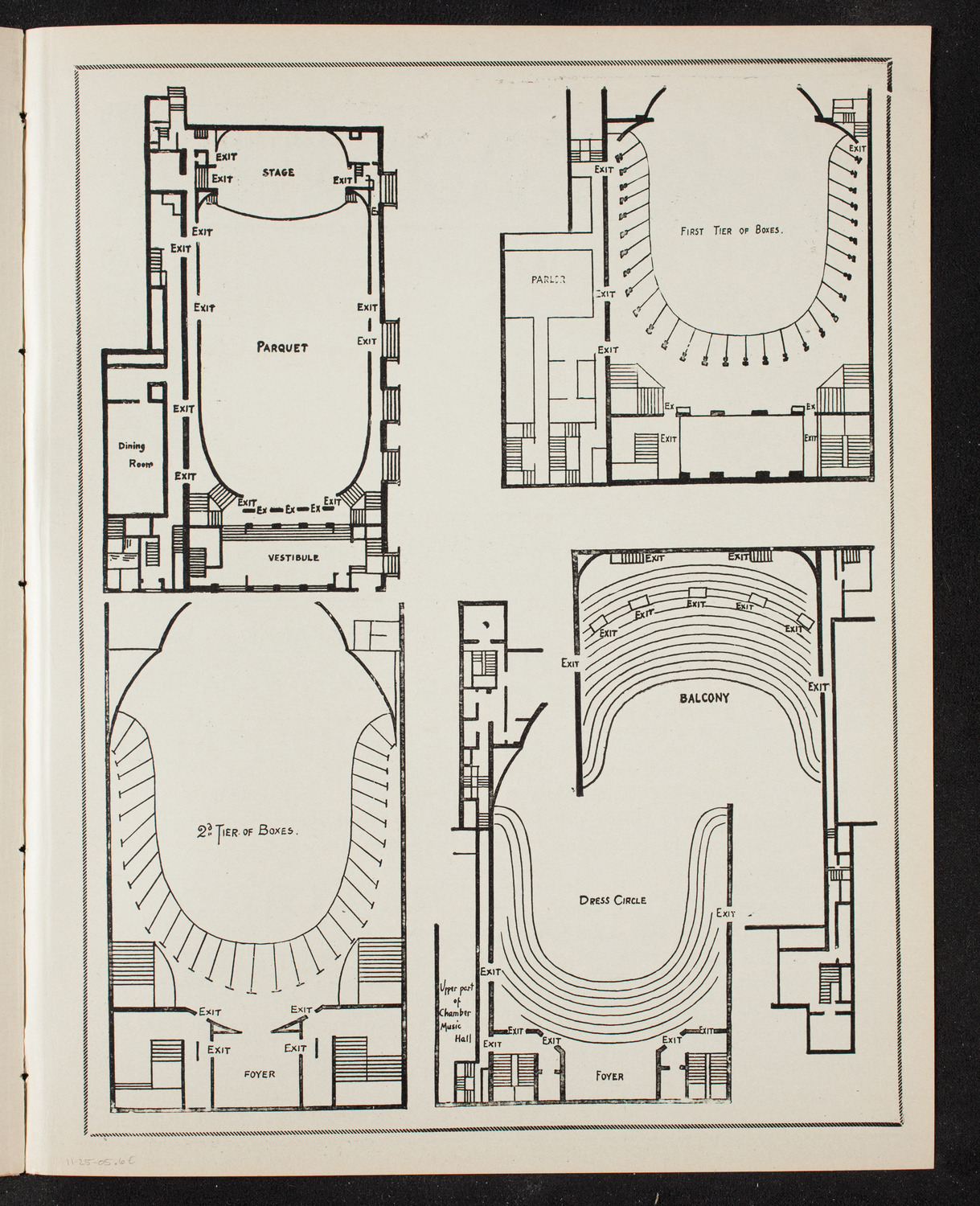 Benefit: St. Mark's Hospital, November 25, 1905, program page 11