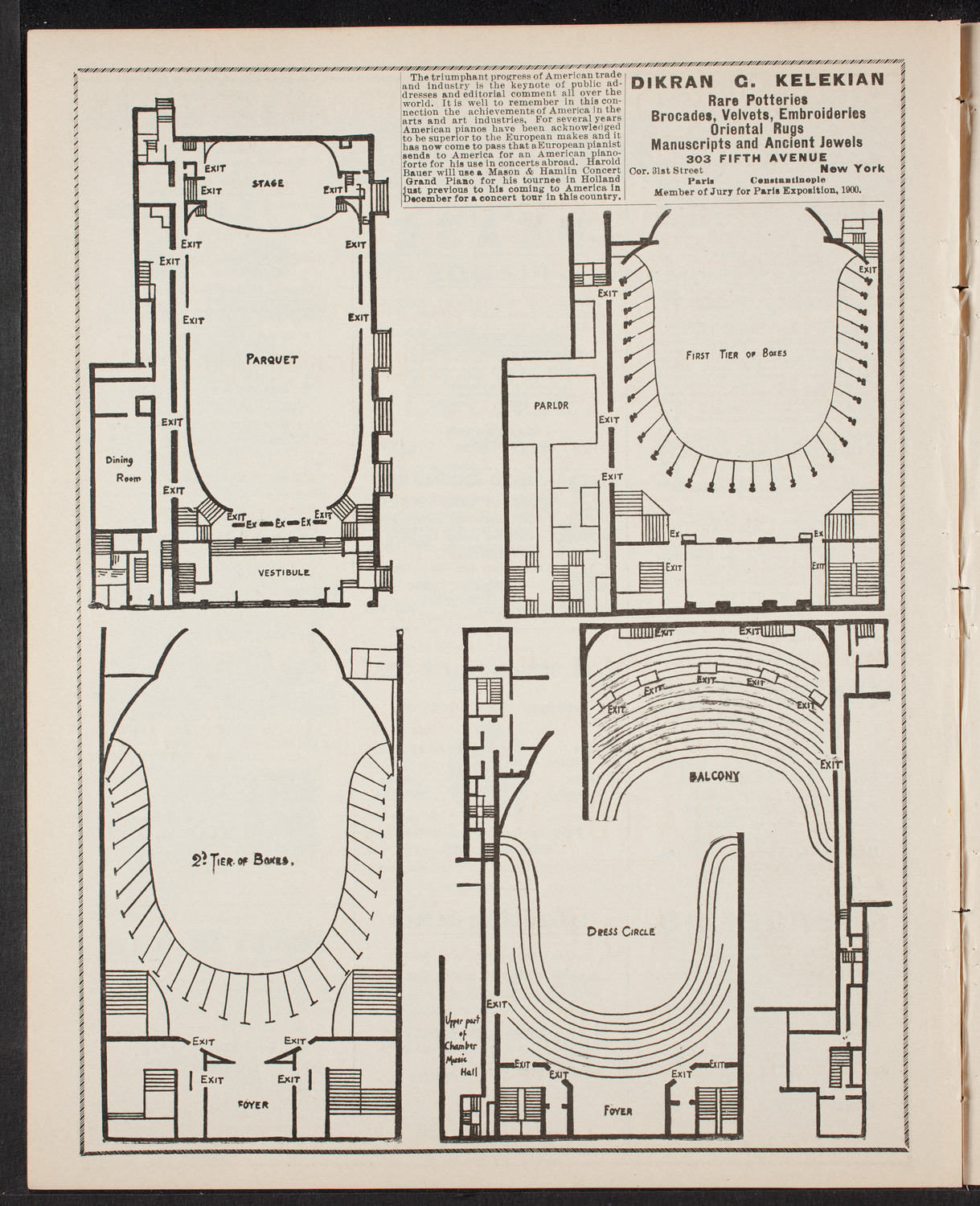 New York Philharmonic, March 14, 1902, program page 4