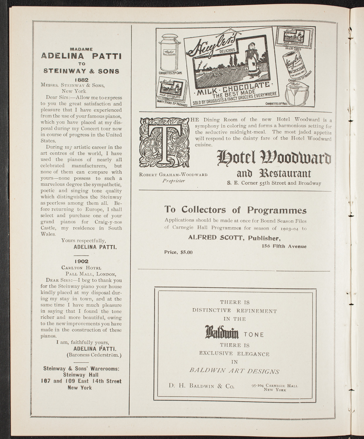 Foresters of America Memorial Services, June 5, 1904, program page 4