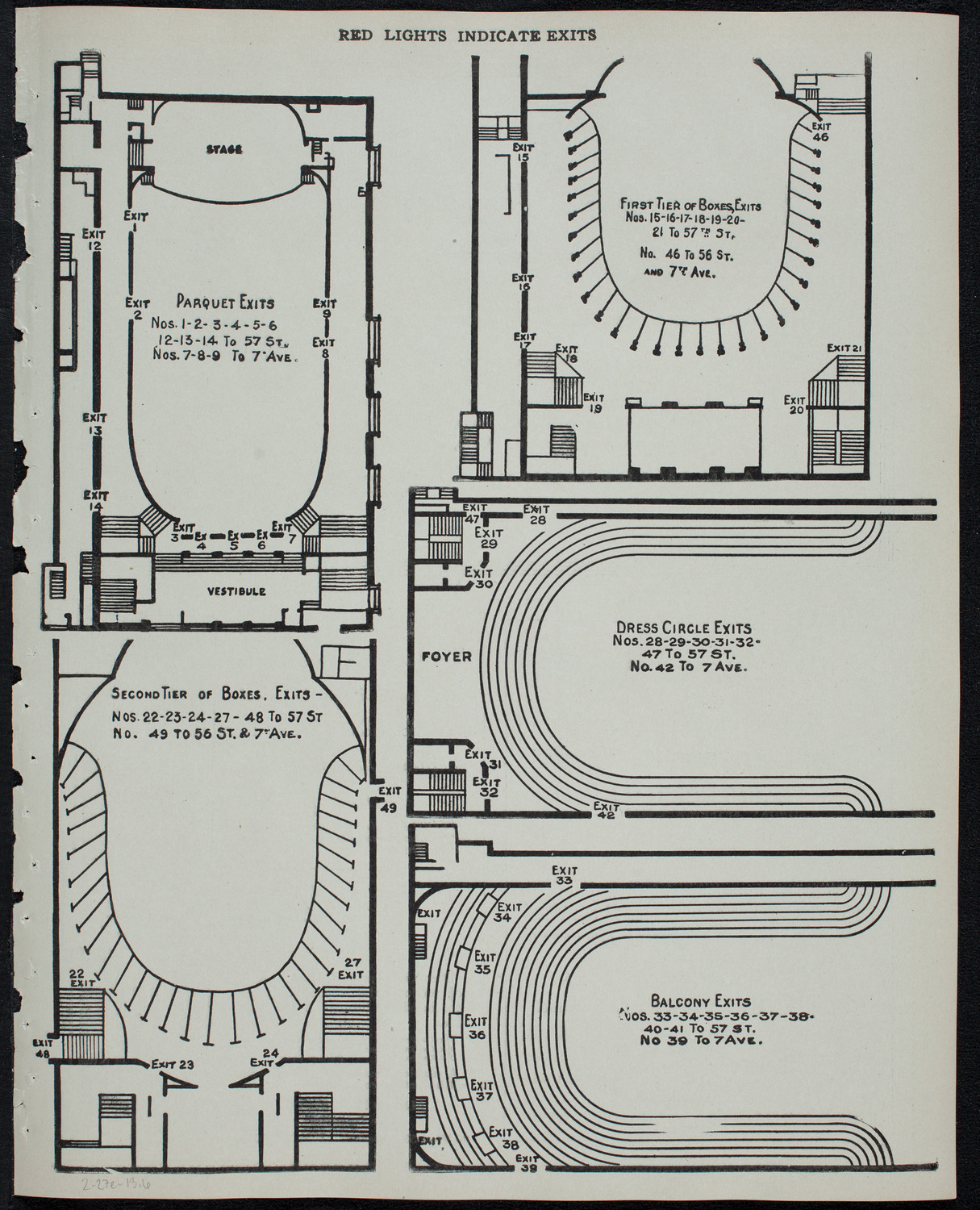 New York Philharmonic, February 27, 1913, program page 11