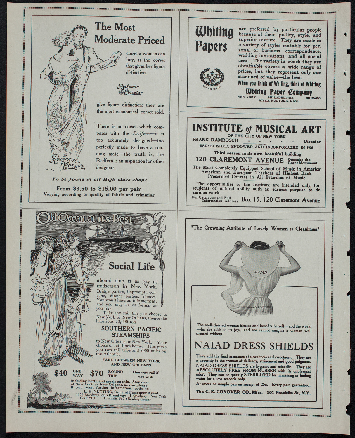 Burton Holmes Travelogue: The Glories of India, February 2, 1913, program page 2