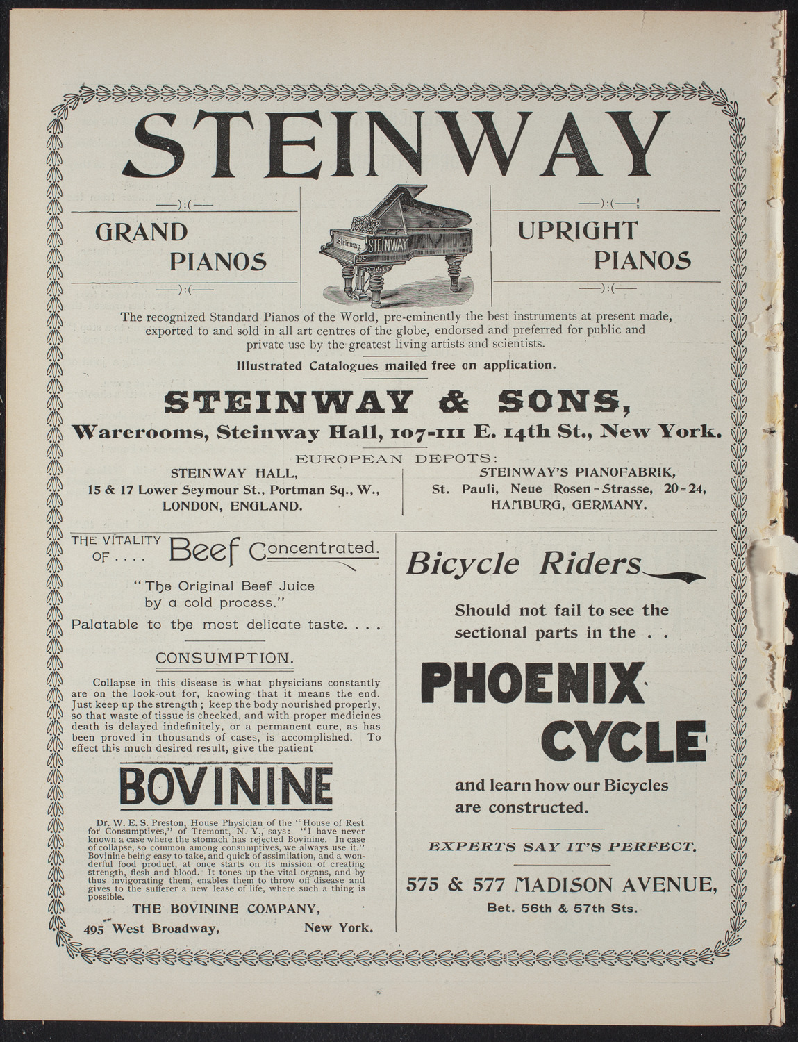 Graduation: New York School of Expression, May 20, 1897, program page 8