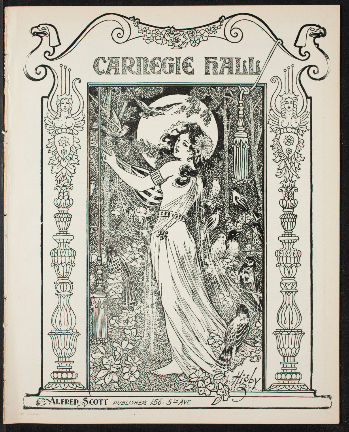 People's Symphony Concert, February 1, 1907, program page 1