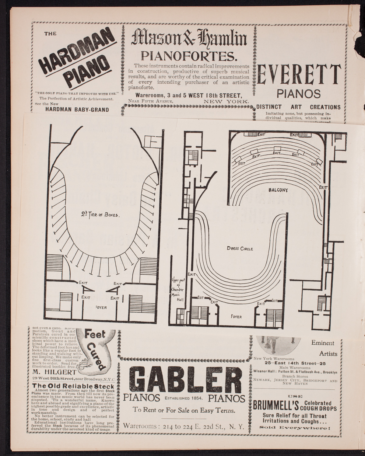 Oratorio Society of New York, December 26, 1900, program page 8