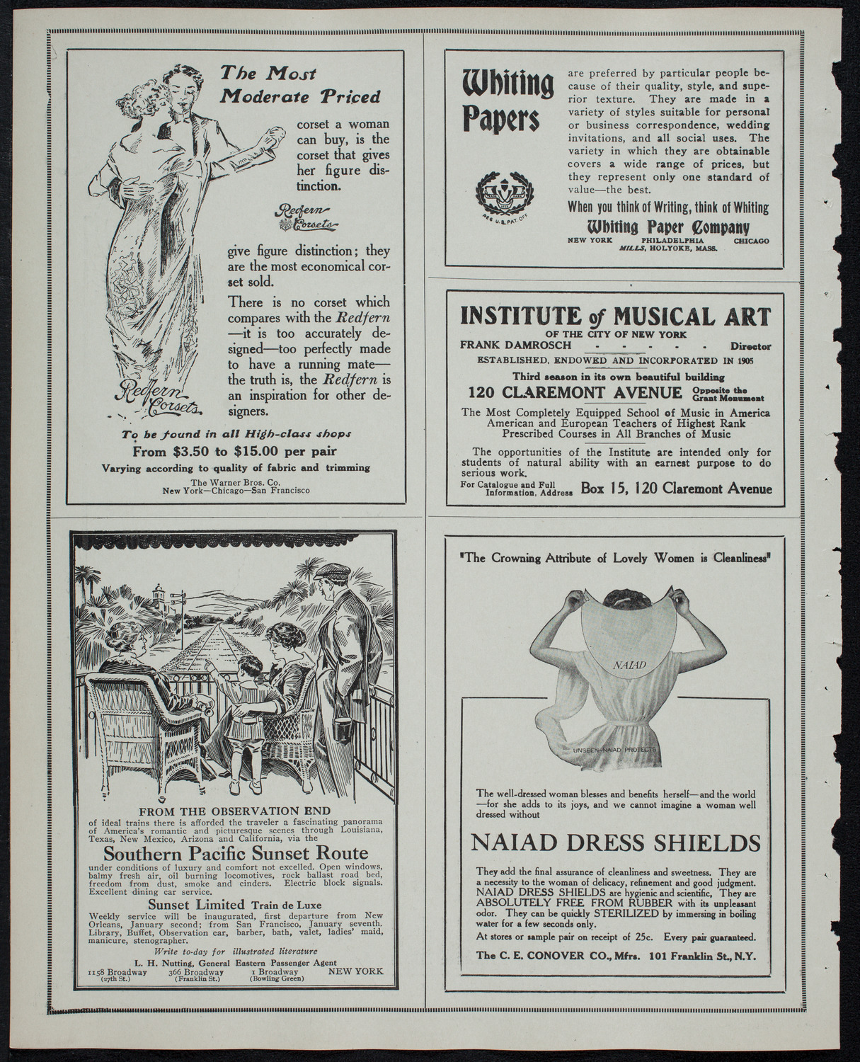 Leopold Godowsky, Piano, March 8, 1913, program page 2