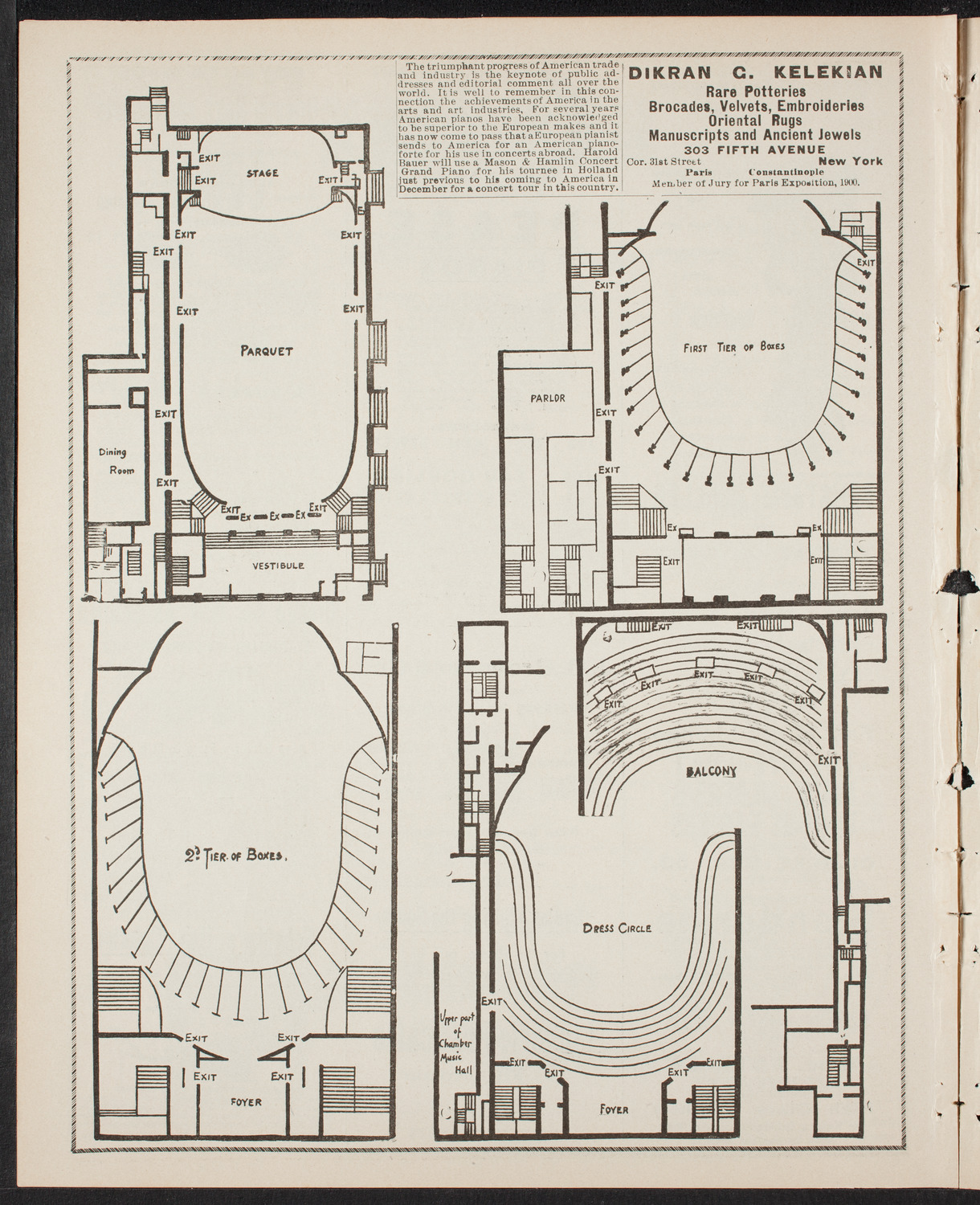 Meeting: YMCA - Mass Meeting for Men, February 9, 1902, program page 4