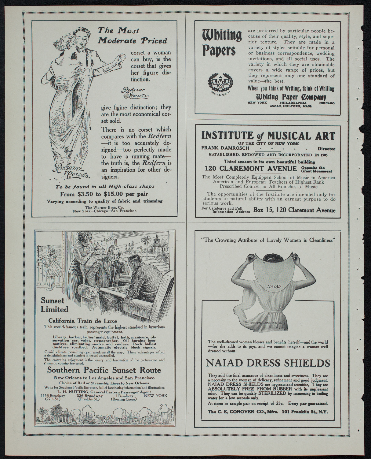 People's Symphony Concert, March 23, 1913, program page 2