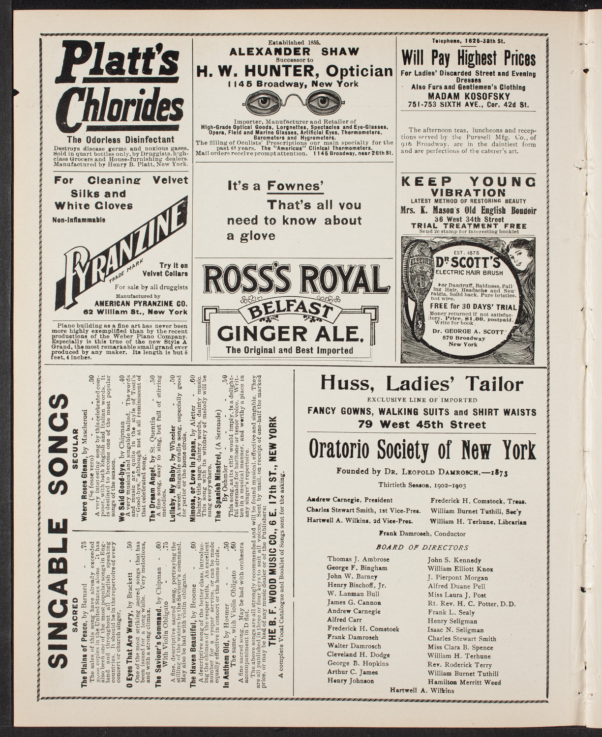 Meeting: Kischineff Massacre, May 27, 1903, program page 2