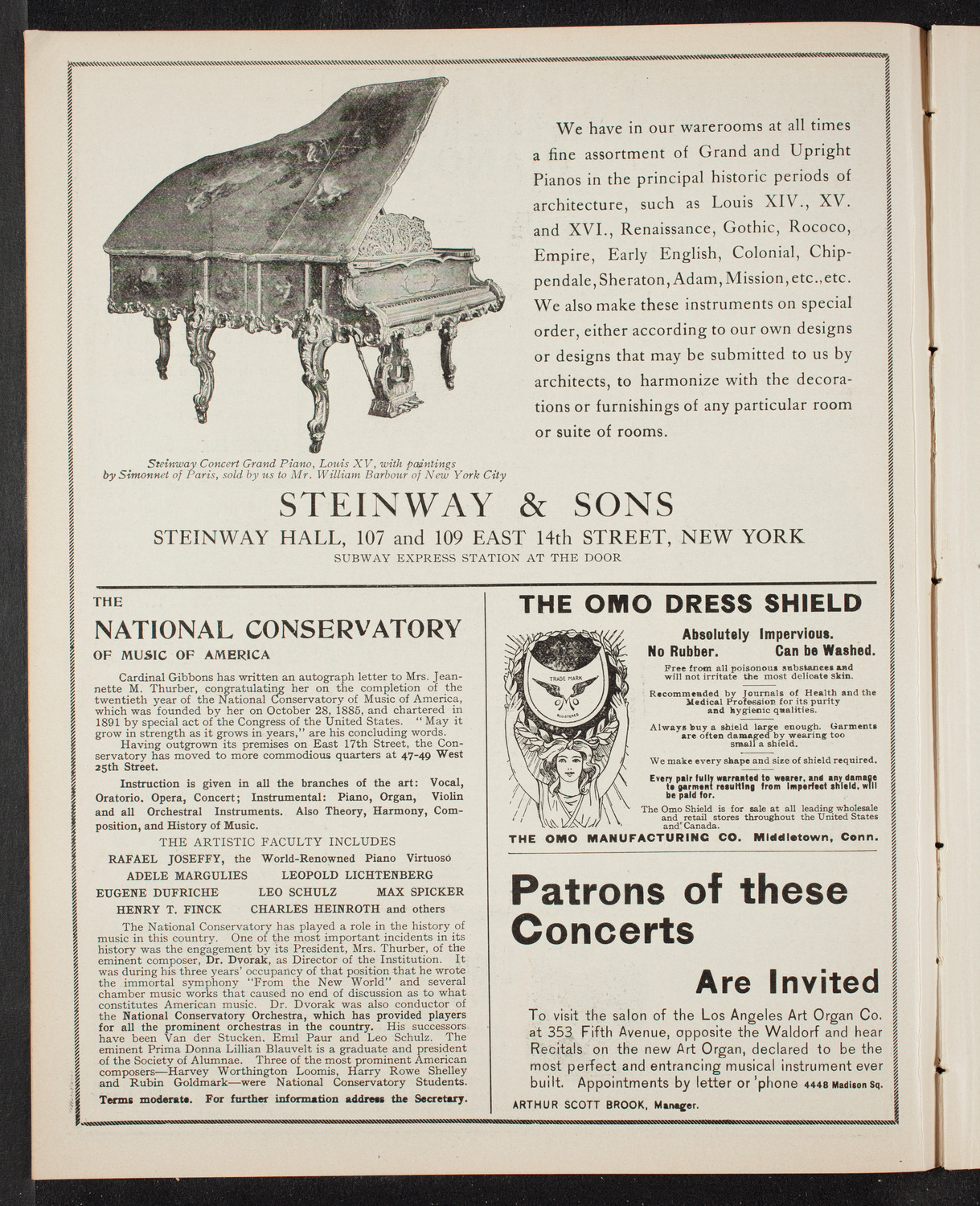 Symphony Concert for Young People, November 25, 1905, program page 4