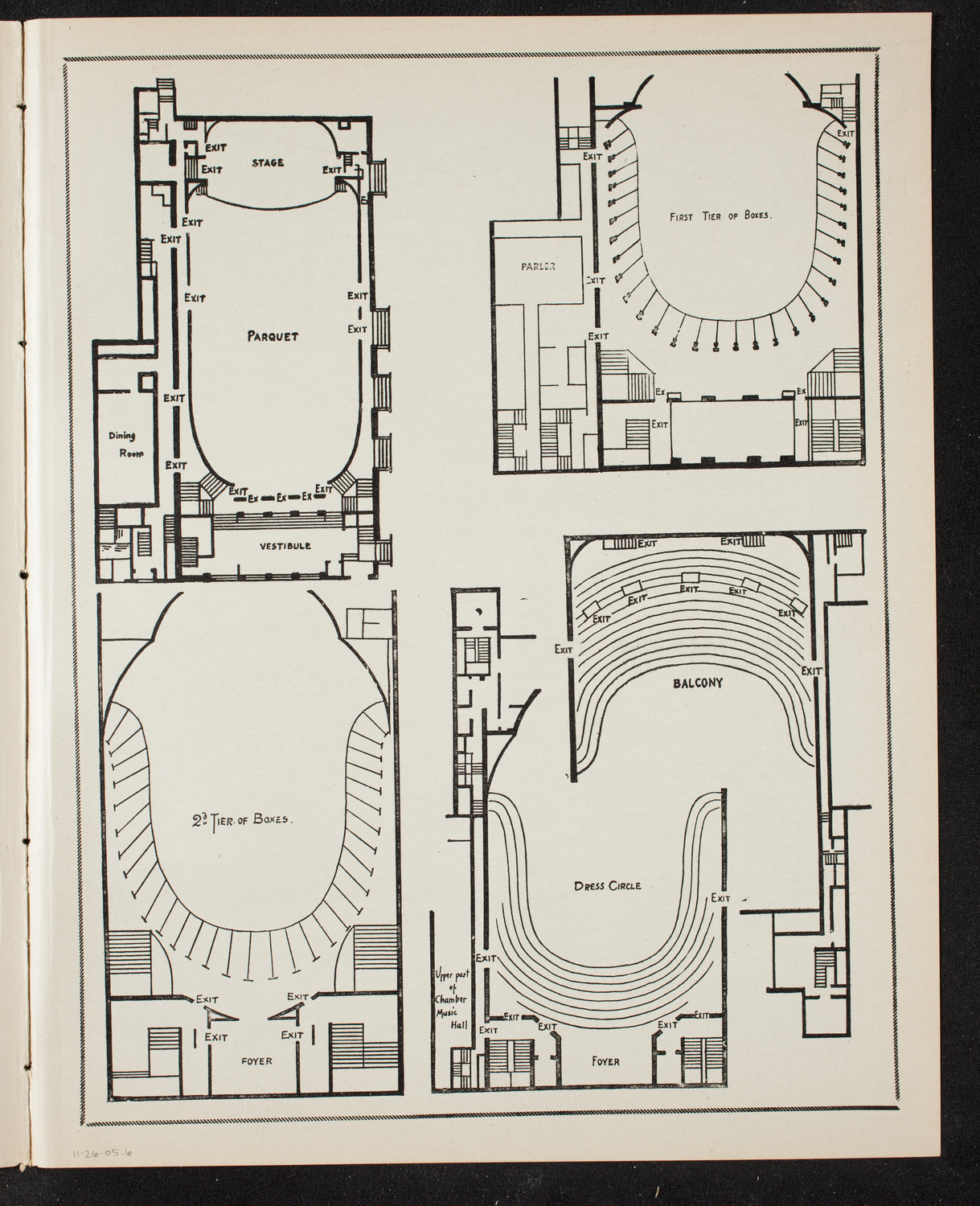 New York Symphony Orchestra, November 26, 1905, program page 11