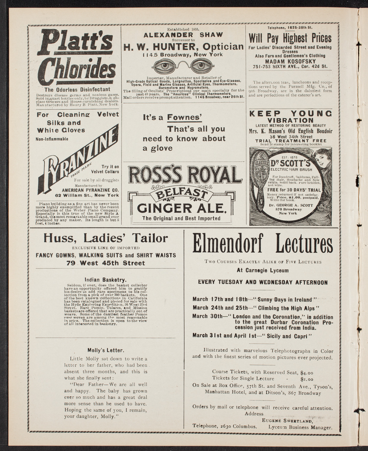 New York Philharmonic, March 14, 1903, program page 2