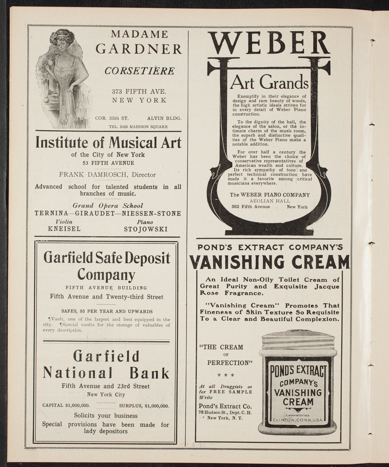 Song Recital by Liza Lehmann, Composer and Pianist, January 8, 1910, program page 6
