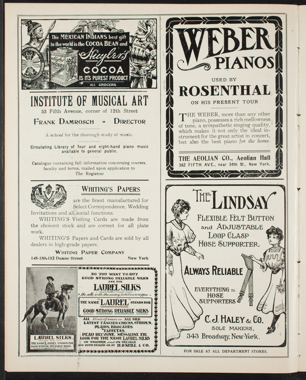 New York Symphony Orchestra, February 3, 1907, program page 6