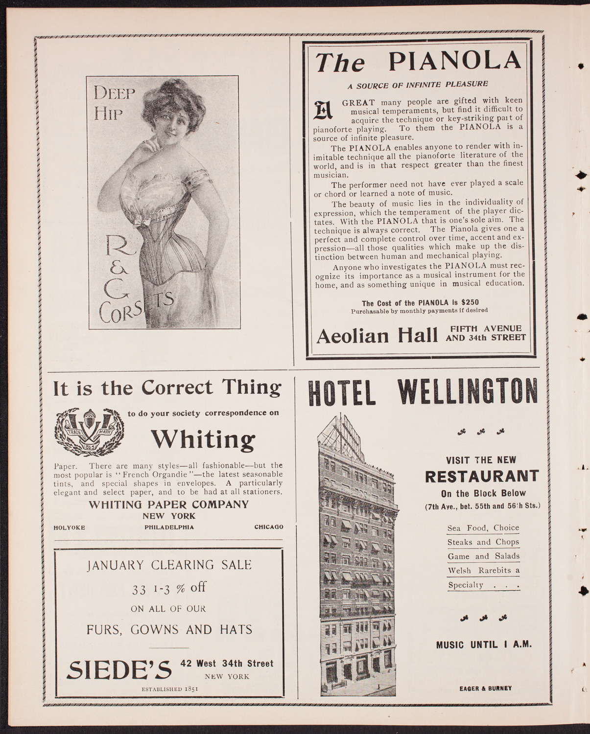 Symphony Concert for Young People, January 10, 1903, program page 6