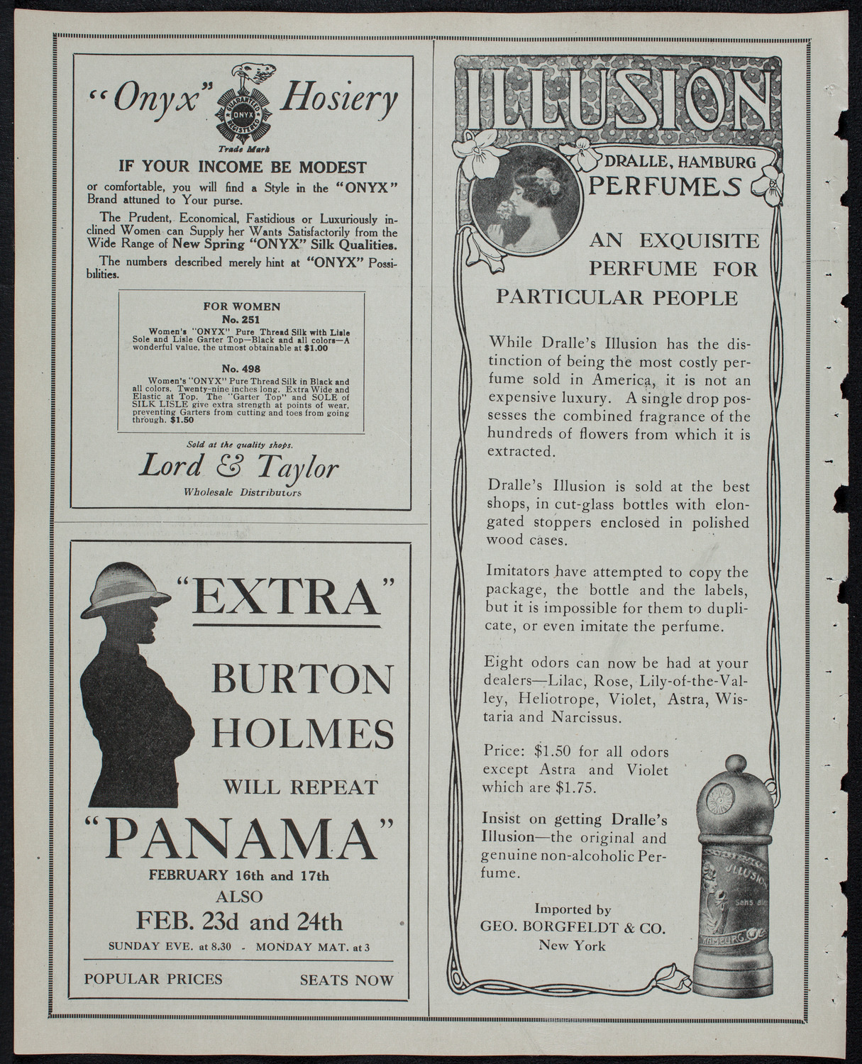 Burton Holmes Travelogue: Burma and Ceylon, February 10, 1913, program page 8