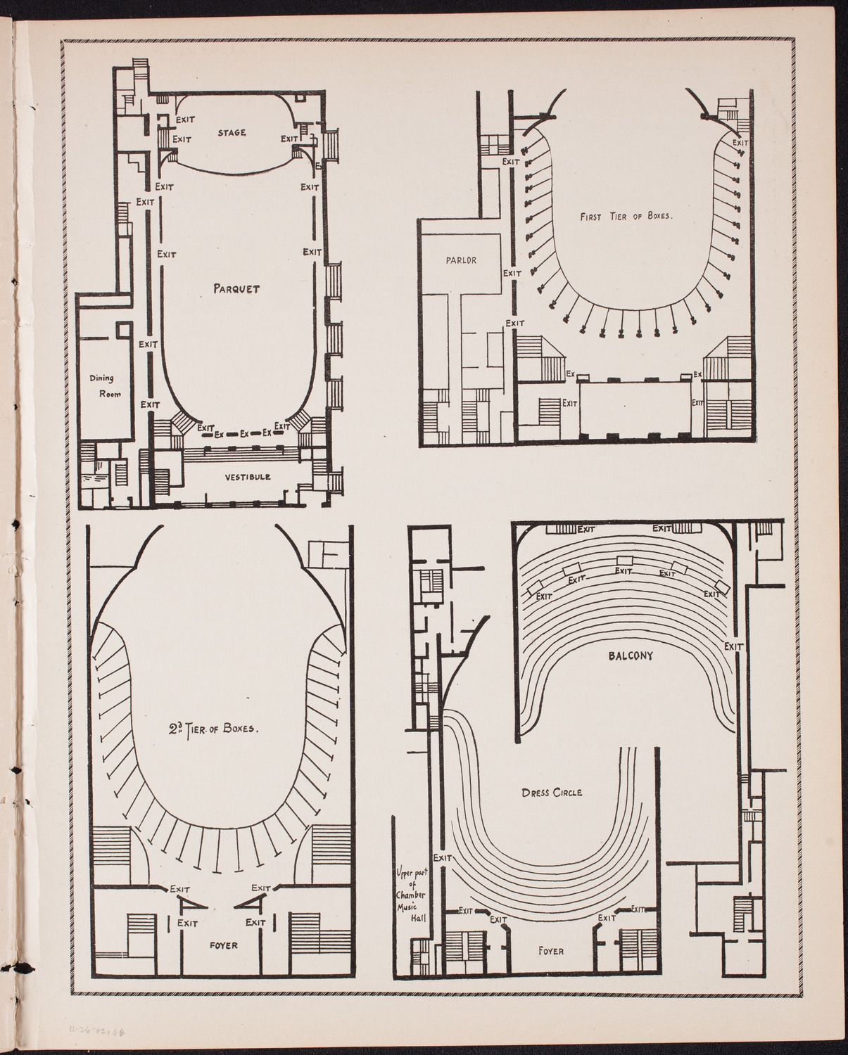Philadelphia Orchestra, November 26, 1902, program page 11