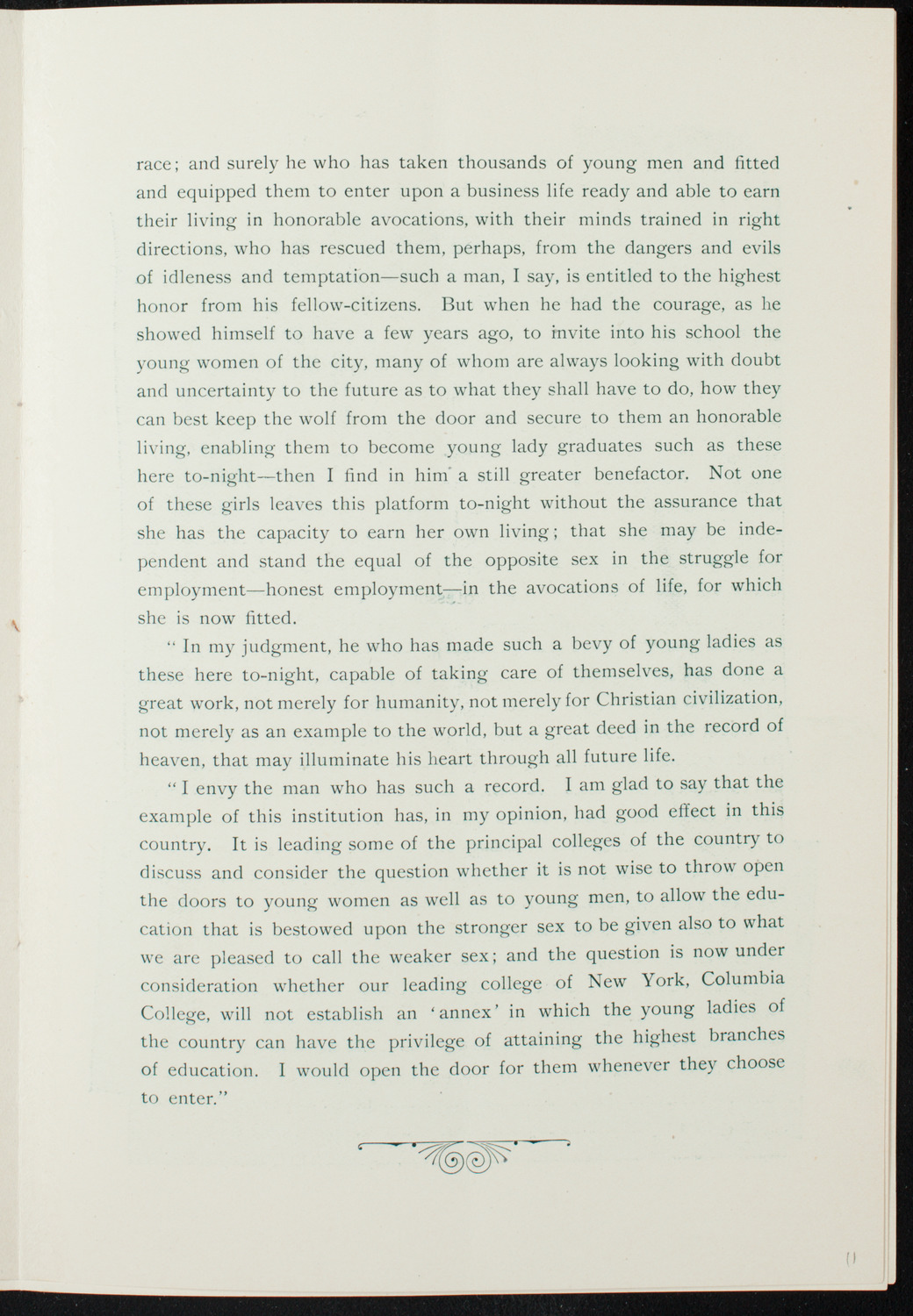 Graduation: Packard's Business College, May 21, 1891, program page 11