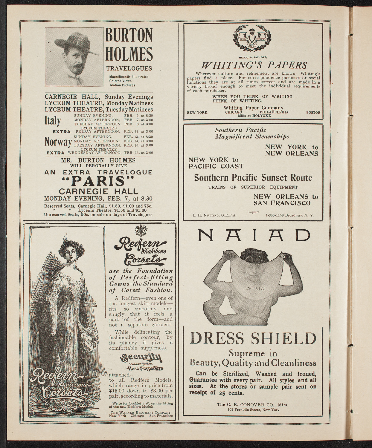 Volpe Symphony Society of New York, February 6, 1910, program page 2