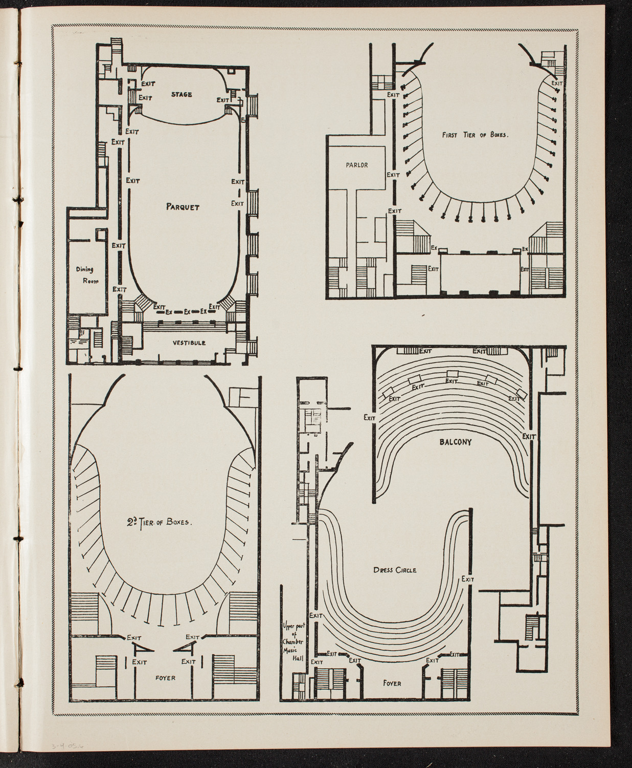 New York Philharmonic, March 4, 1905, program page 11