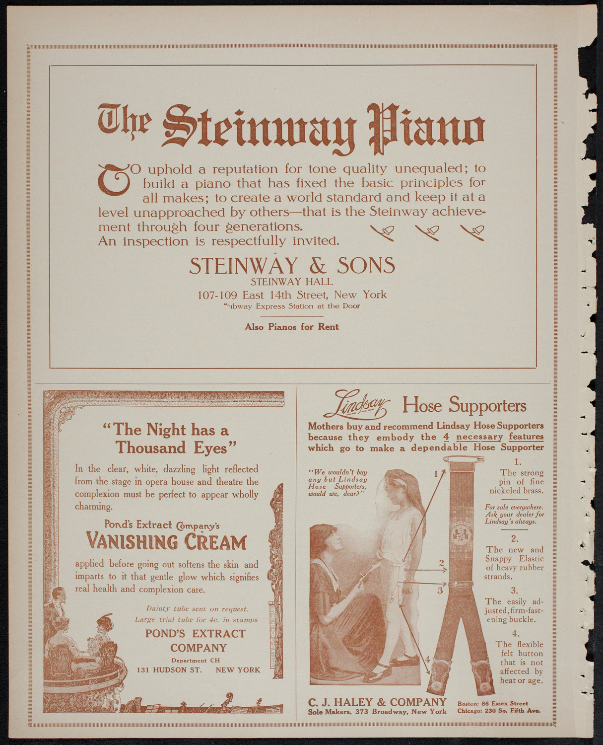 Symphony Concert for Young People, December 20, 1913, program page 4