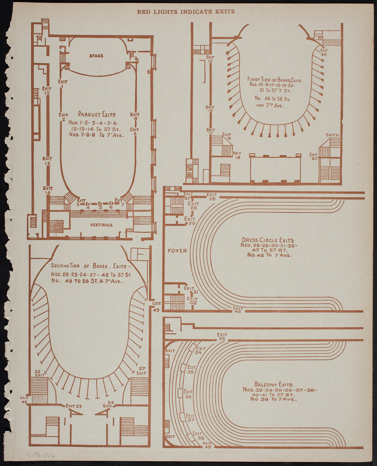 Elmendorf Lecture: The Nile Journey, December 14, 1913, program page 11