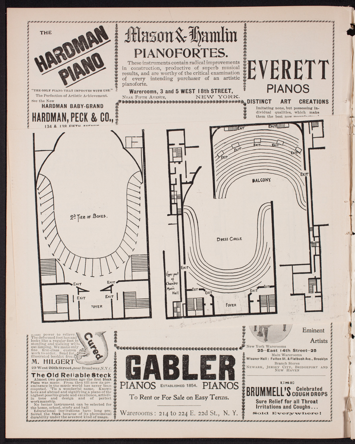 New York Philharmonic, December 22, 1900, program page 8