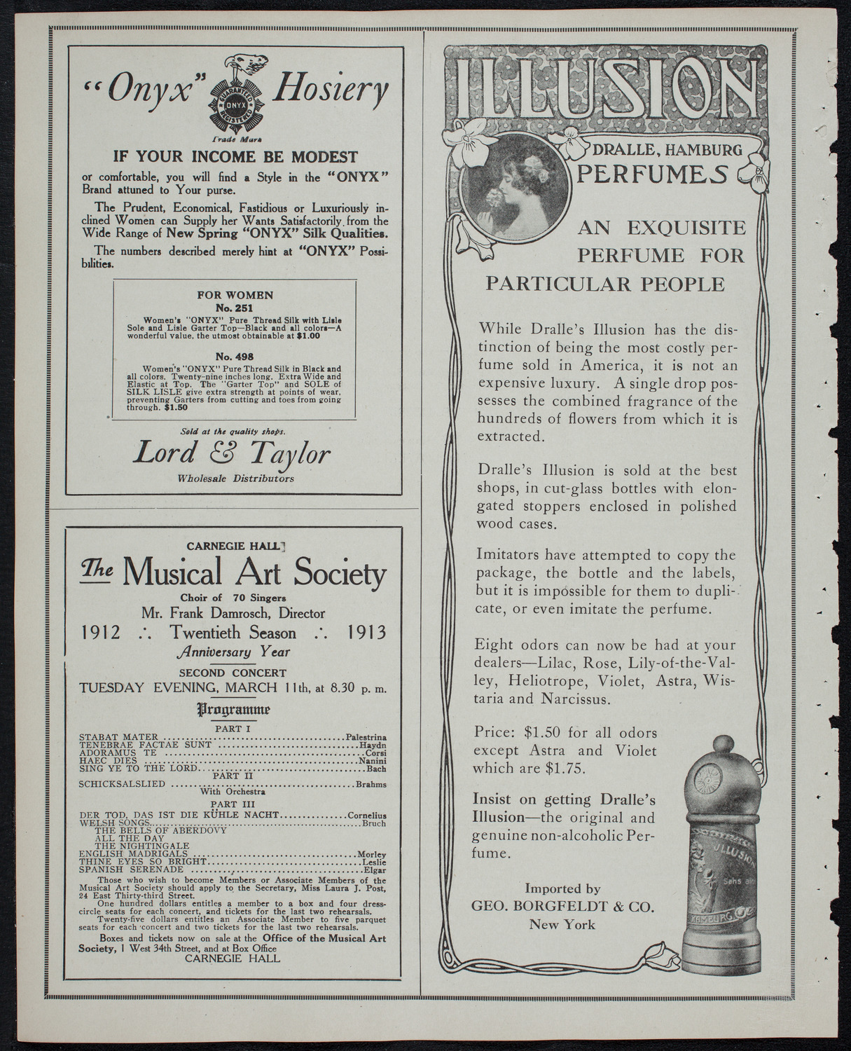 Efrem Zimbalist, Violin, and John Powell, Piano, February 25, 1913, program page 8