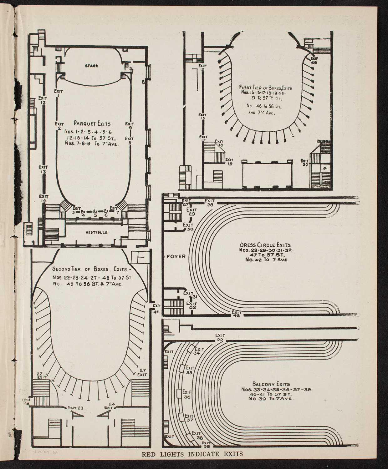 New York Philharmonic, November 21, 1909, program page 11
