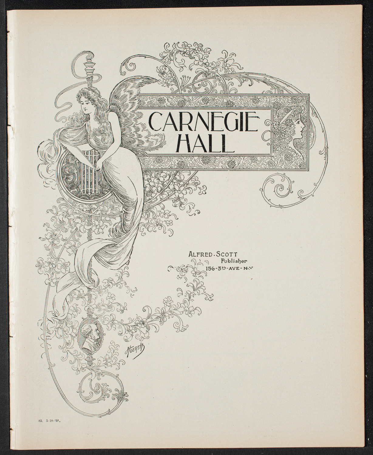 Concert by H.R. Humphries, May 18, 1901, program page 1