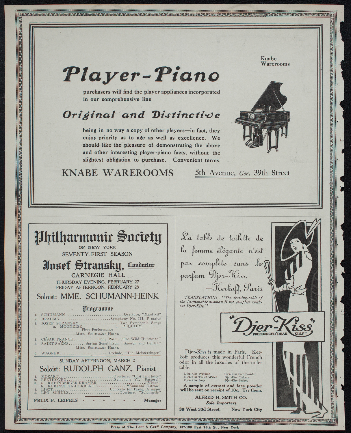 Burton Holmes Travelogue: Panama, February 23, 1913, program page 12