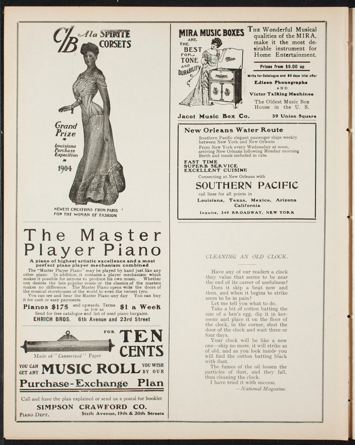 Russian Symphony Society of New York, April 8, 1906, program page 8