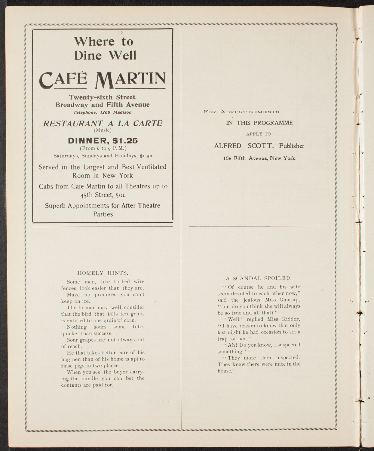 Graduation: Manhattan College, June 21, 1904, program page 10