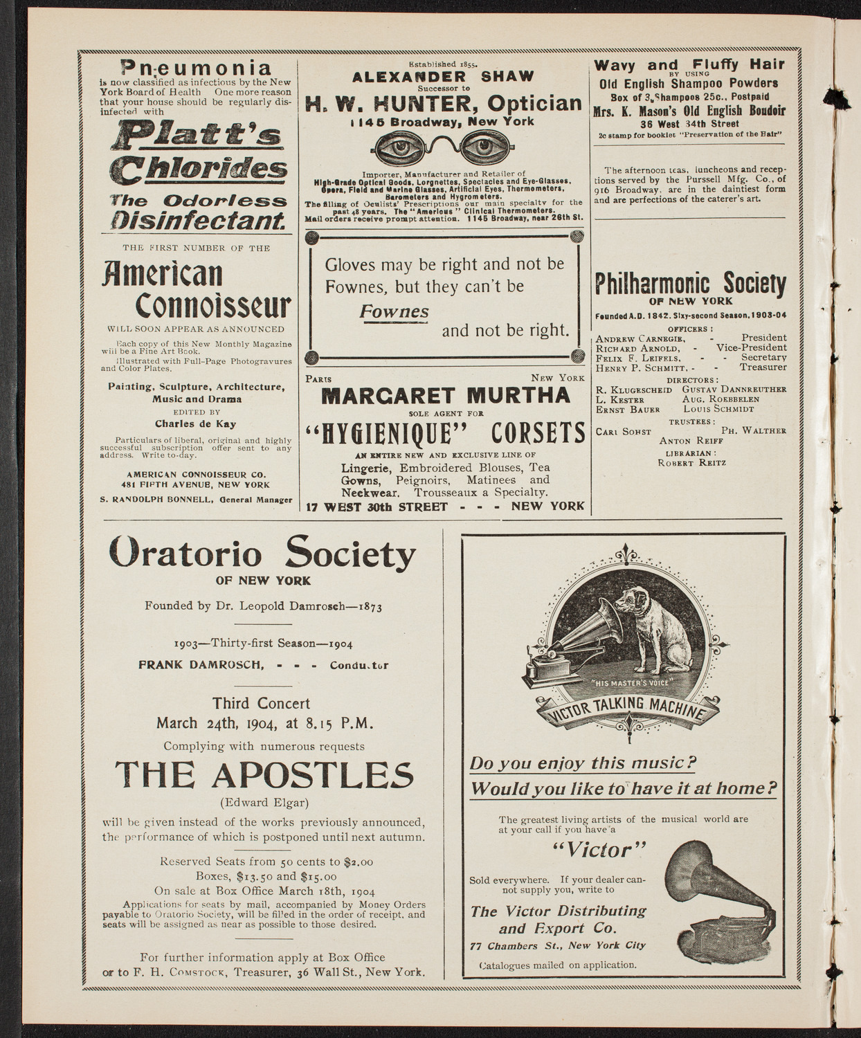 Symphony Concert for Young People, February 27, 1904, program page 2
