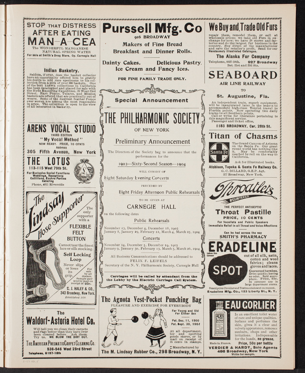 Meeting: Kischineff Massacre, May 27, 1903, program page 9