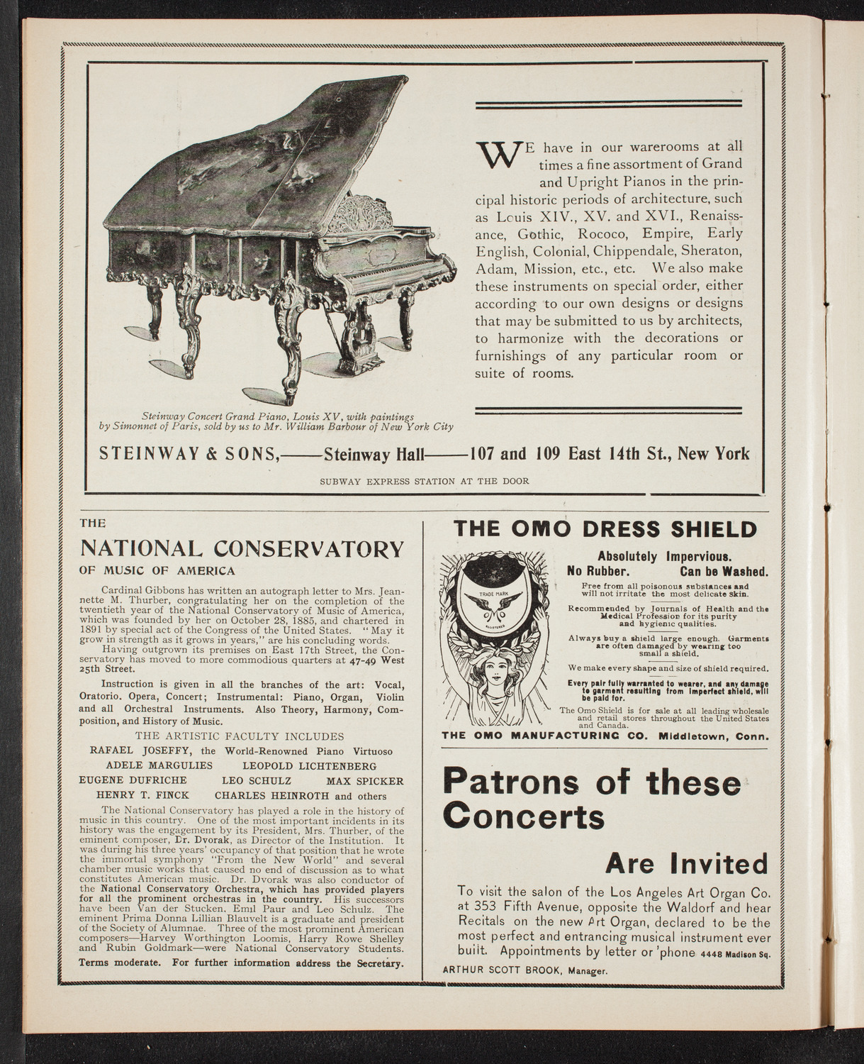 New York Symphony Orchestra, November 12, 1905, program page 4