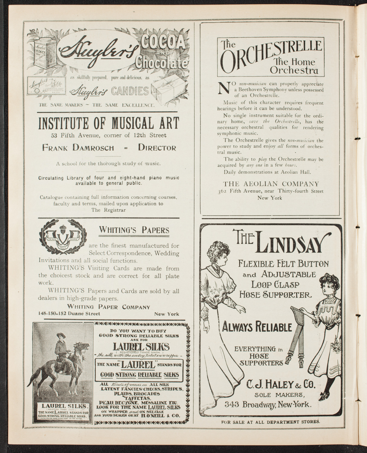 National Arbitration and Peace Congress, April 16, 1907, program page 6