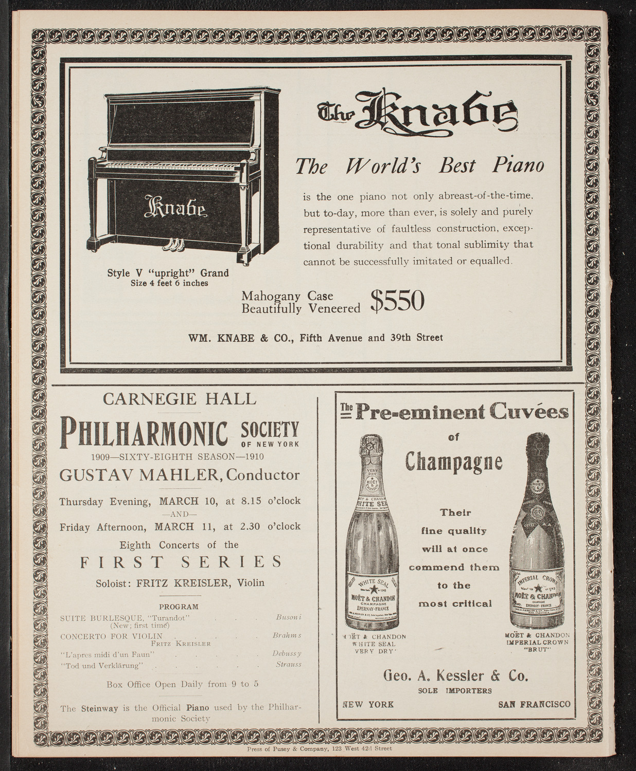 Clan-na-Gael Emmet Celebration, March 6, 1910, program page 12