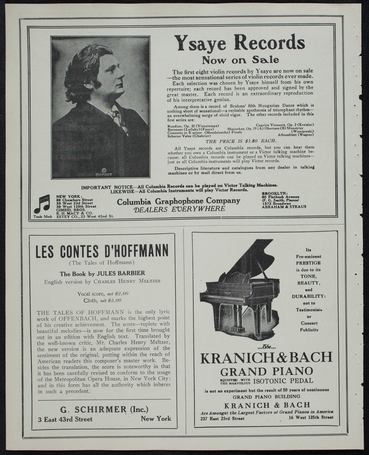 MacDowell Chorus of the Schola Cantorum of New York, April 17, 1913, program page 6