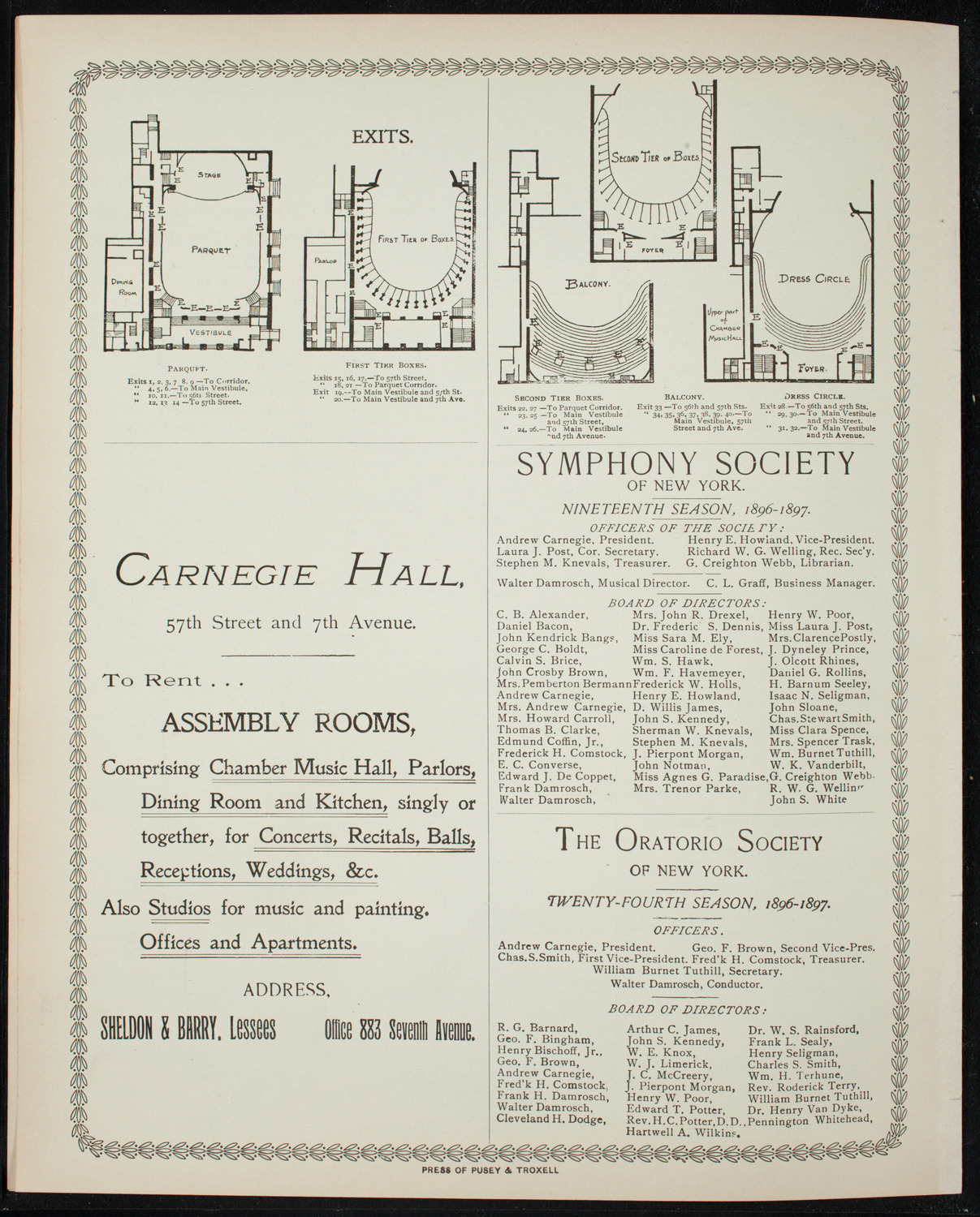 Graduation: Packard's Business College, May 11, 1897, program page 8