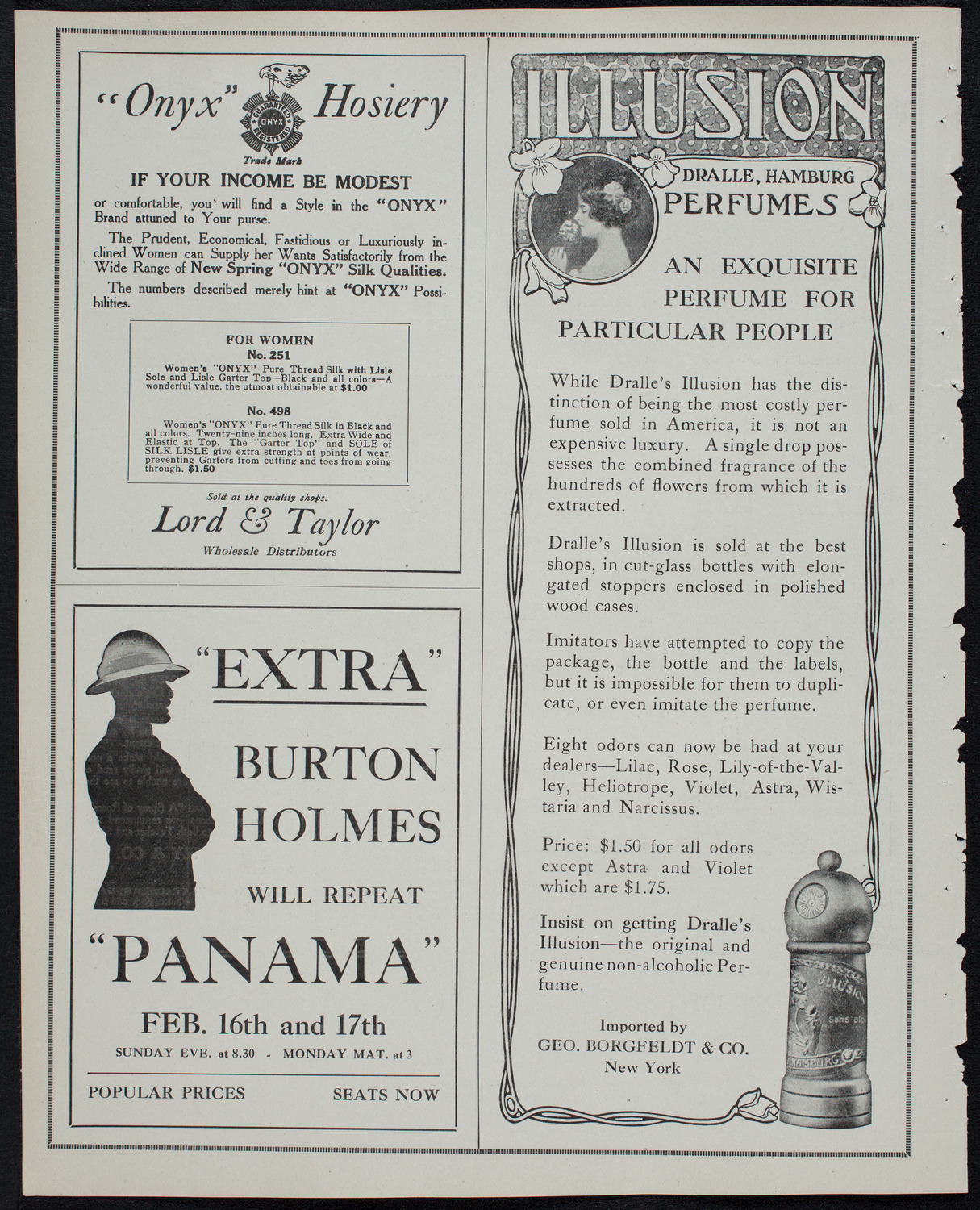 New York Philharmonic, February 7, 1913, program page 8