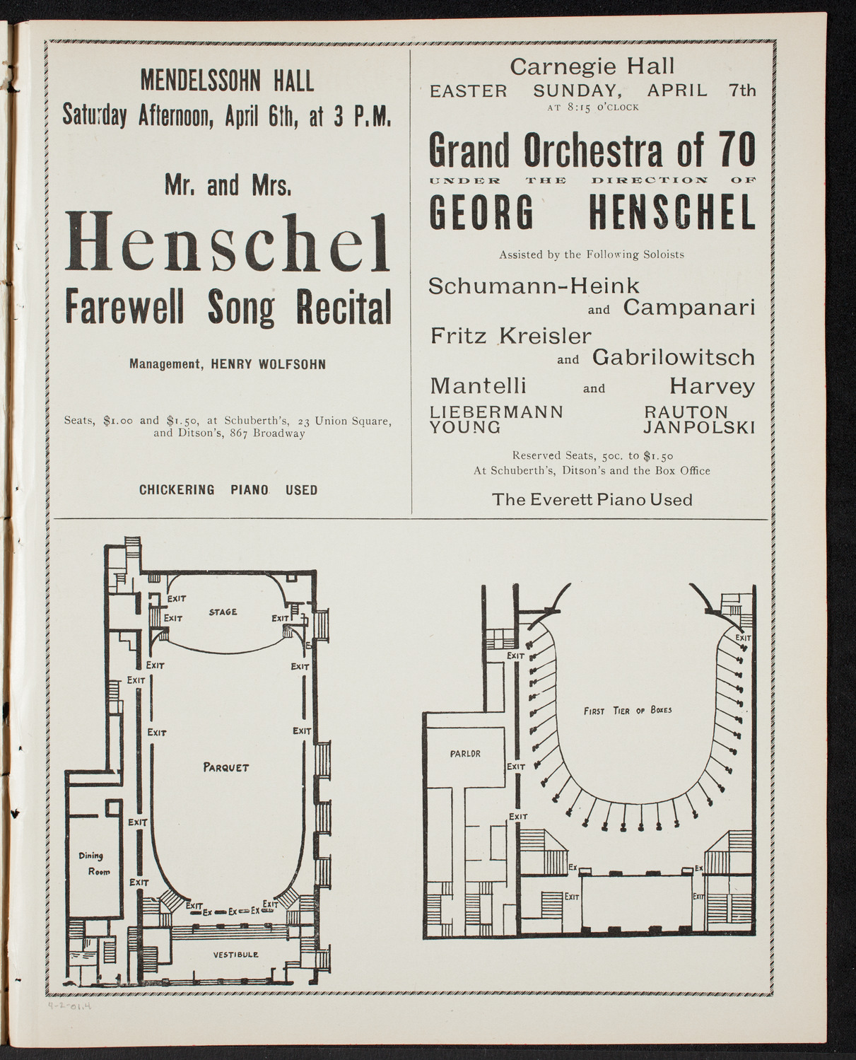 Brooklyn Oratorio Society, April 2, 1901, program page 7