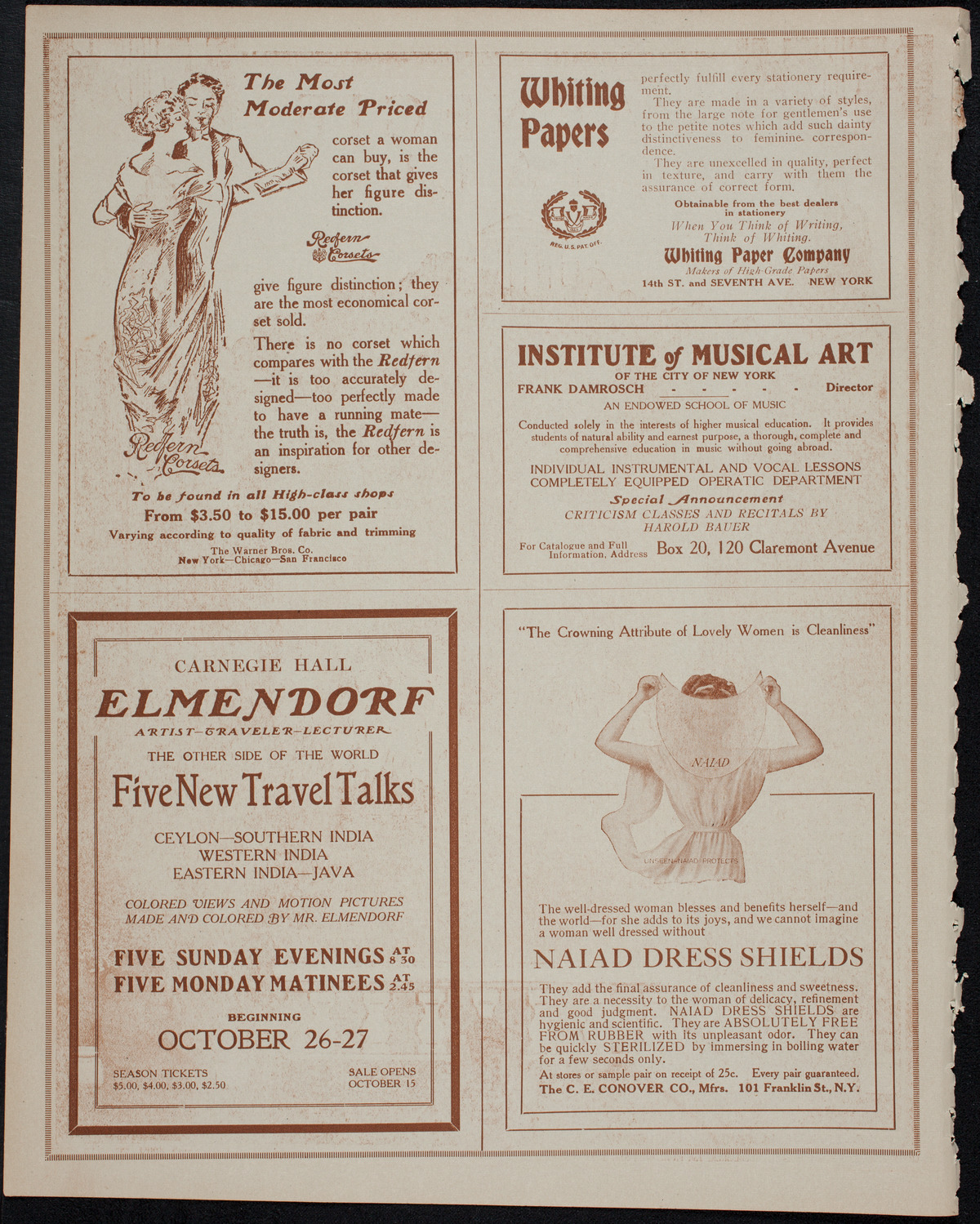 Columbus Day Celebration, October 13, 1913, program page 2