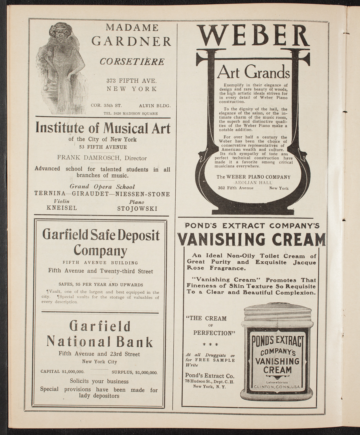 Burton Holmes Travelogue: Italy, February 6, 1910, program page 6