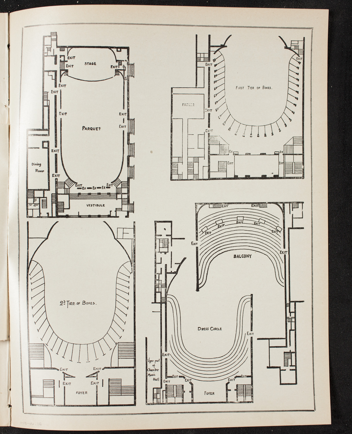 New York Philharmonic, January 13, 1906, program page 13